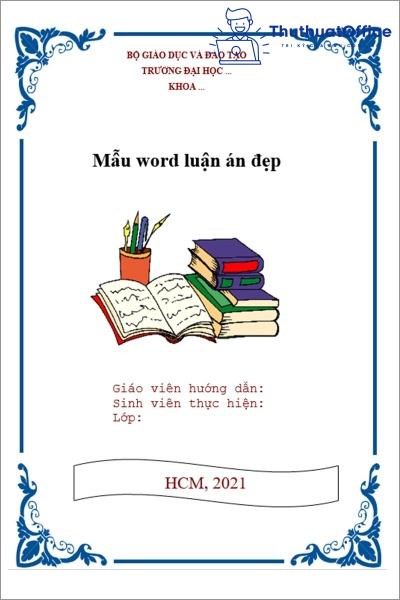 cách trình bày Word đẹp